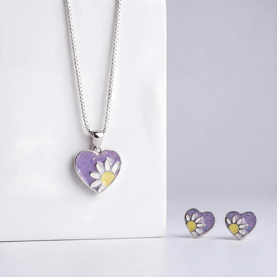 Sunflower Baby Pendant Set