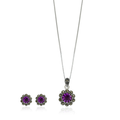 GajraVenu Chain And Pendant Set