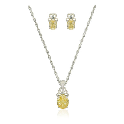 Rupaya Chain And Pendant Set