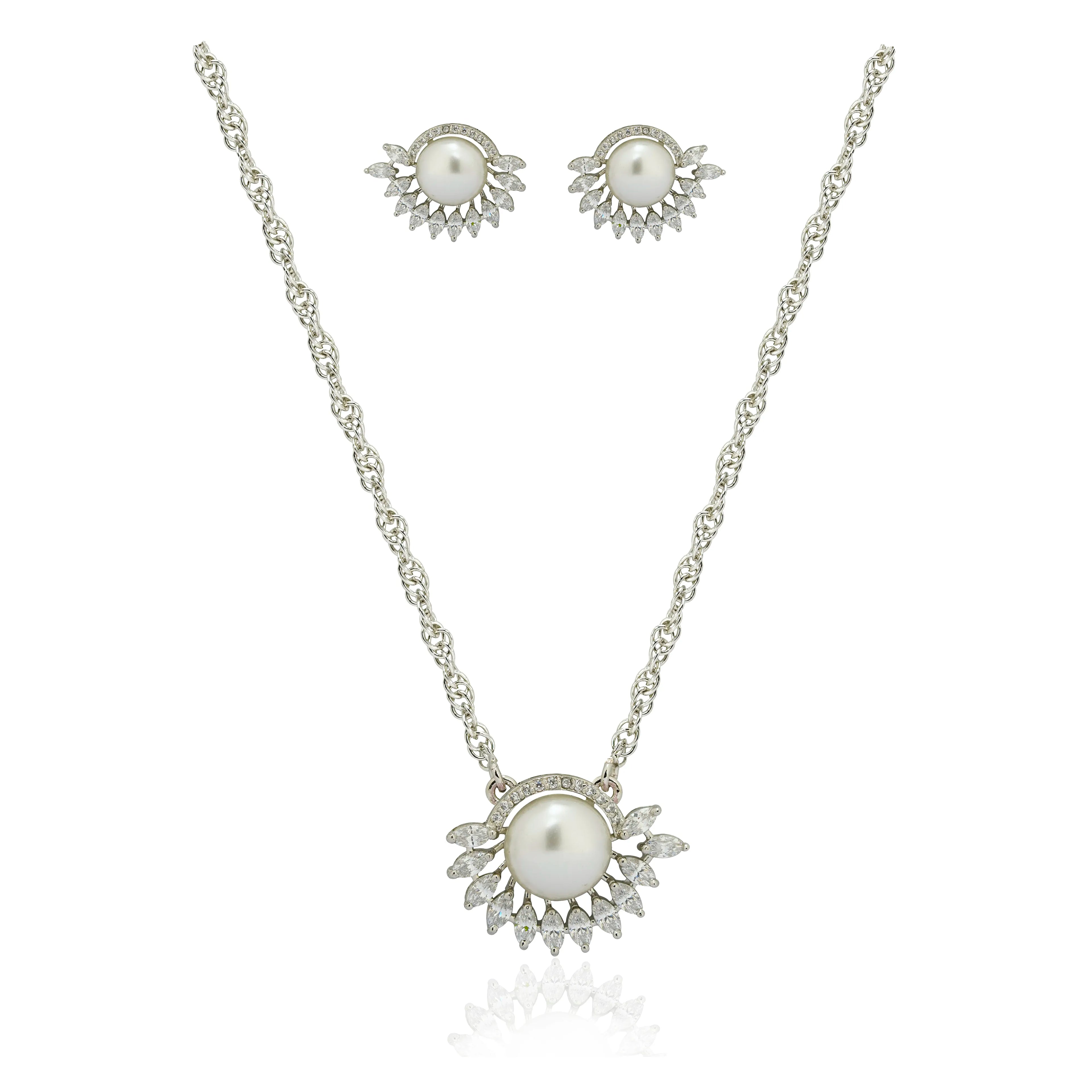 Shivanya Chain And Pendant Set