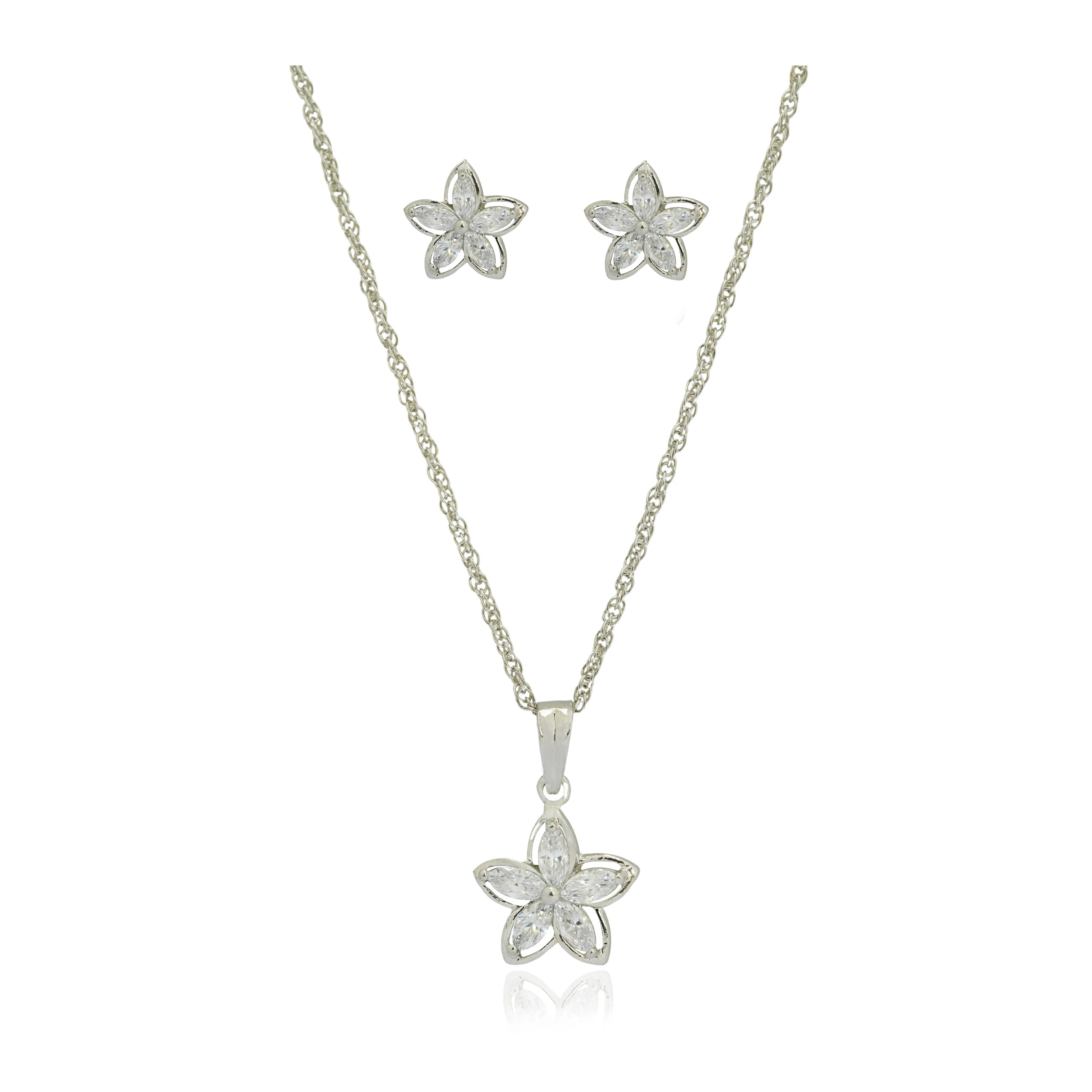 Dhaara Chain And Pendant Set