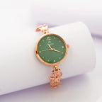 Dhruvi Silver Watch