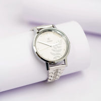 Shubhram Silver Watch