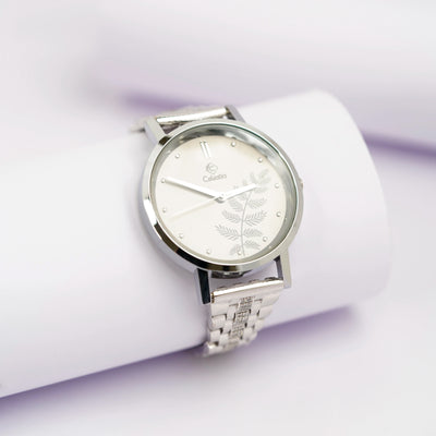 Shubhram Silver Watch