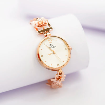 Chandravi Silver Watch