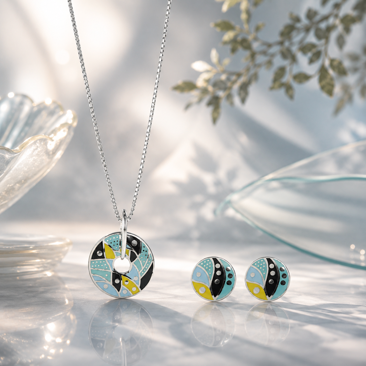 Nerina Pendant Set