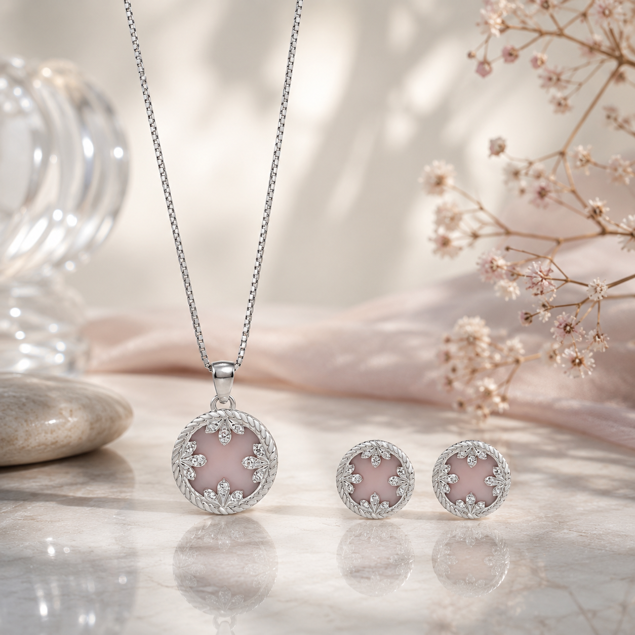 Ruhina Pendant Set