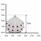 Silver Decorative Modak{Large}