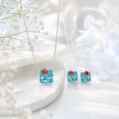 Neelam Pendant set