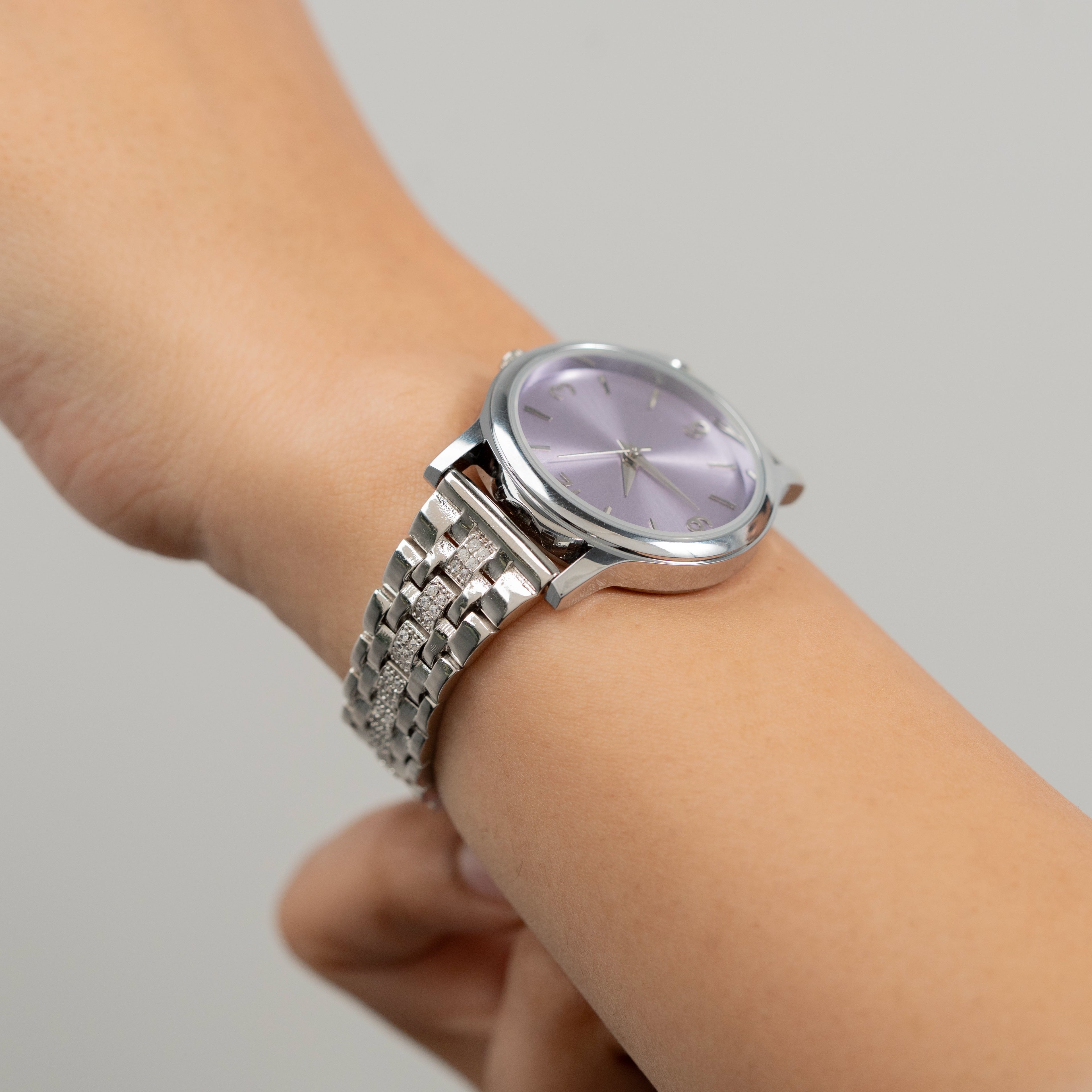 Rupvel Silver Watch