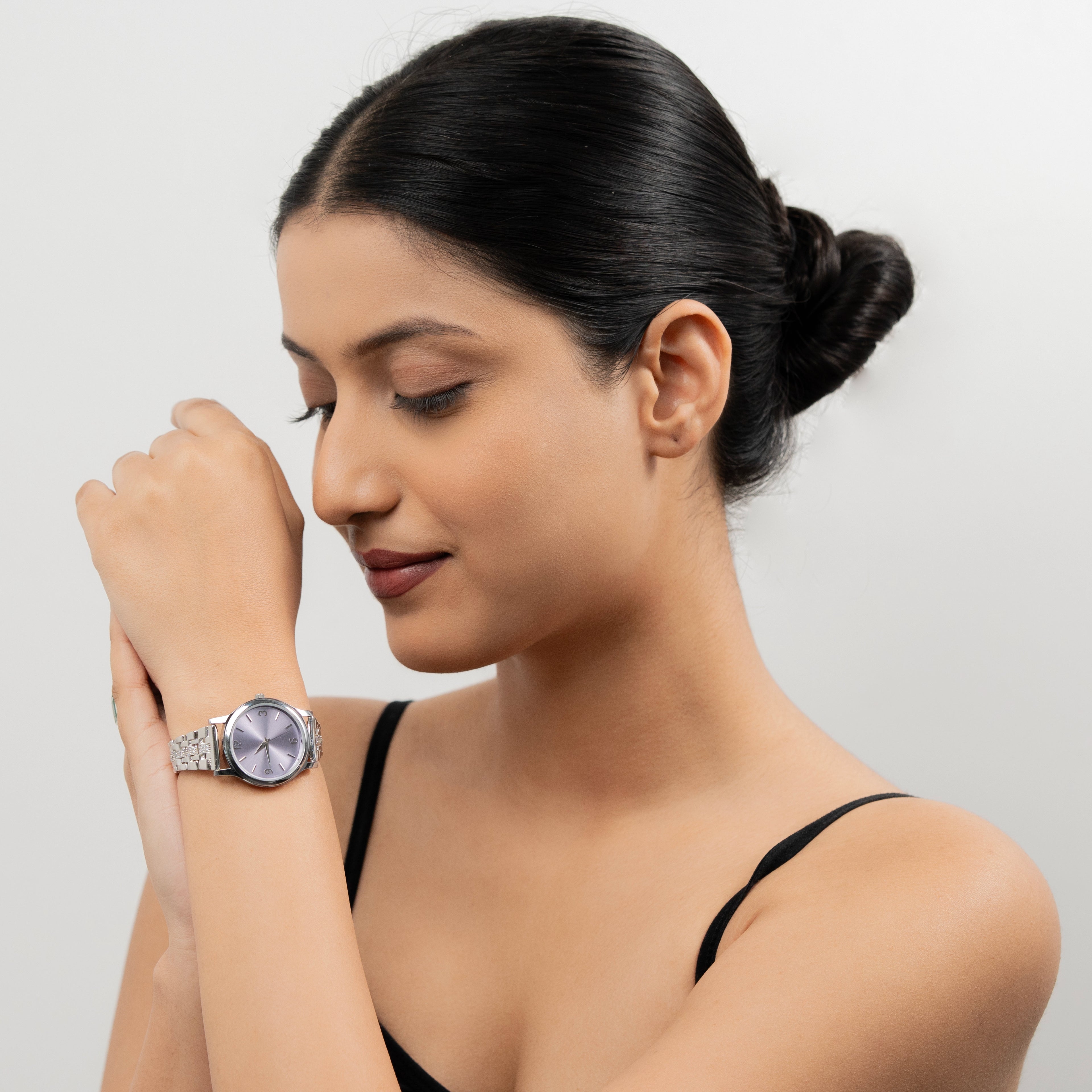 Rupvel Silver Watch