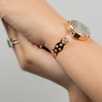 Dhruvi Silver Watch