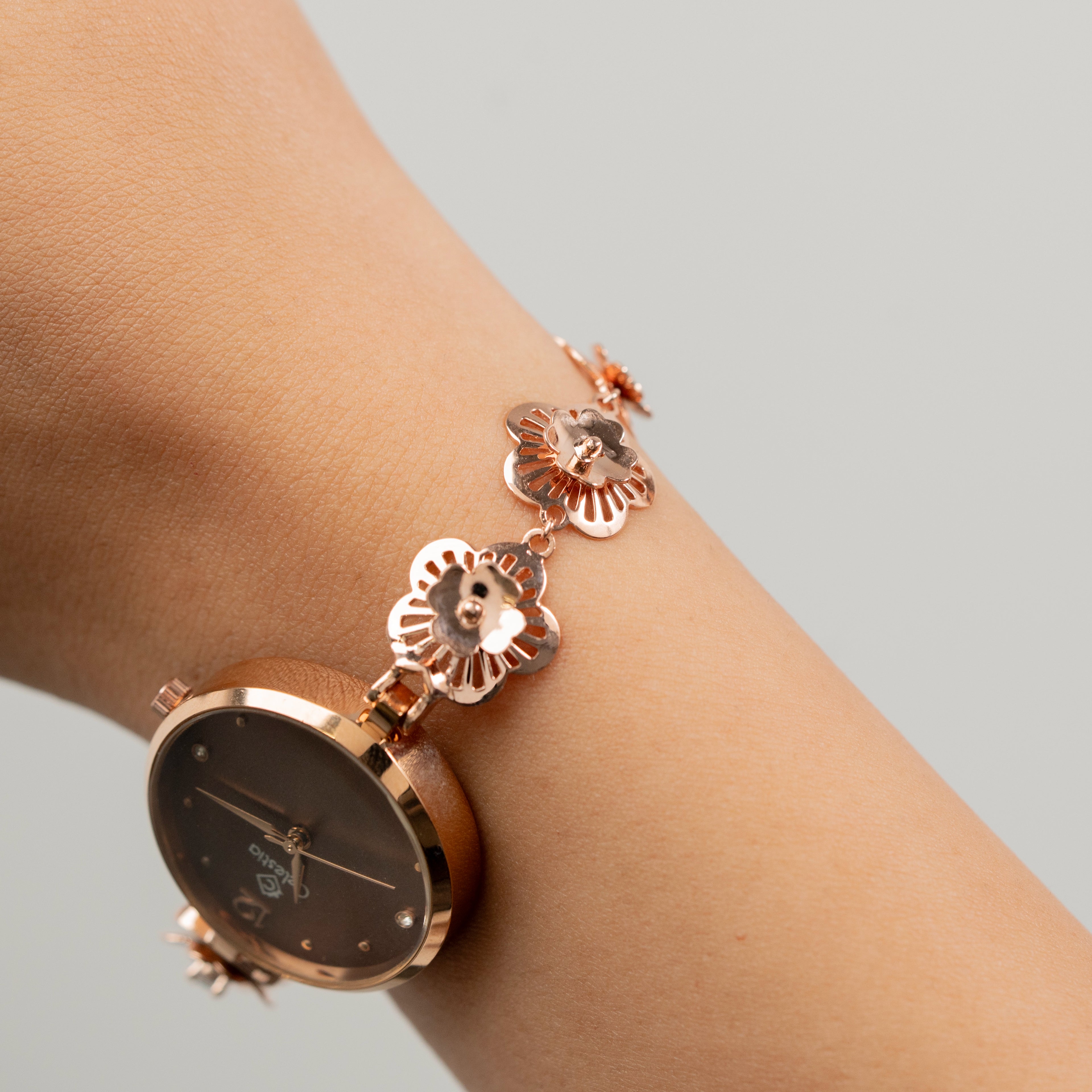 Triveni Silver Watch