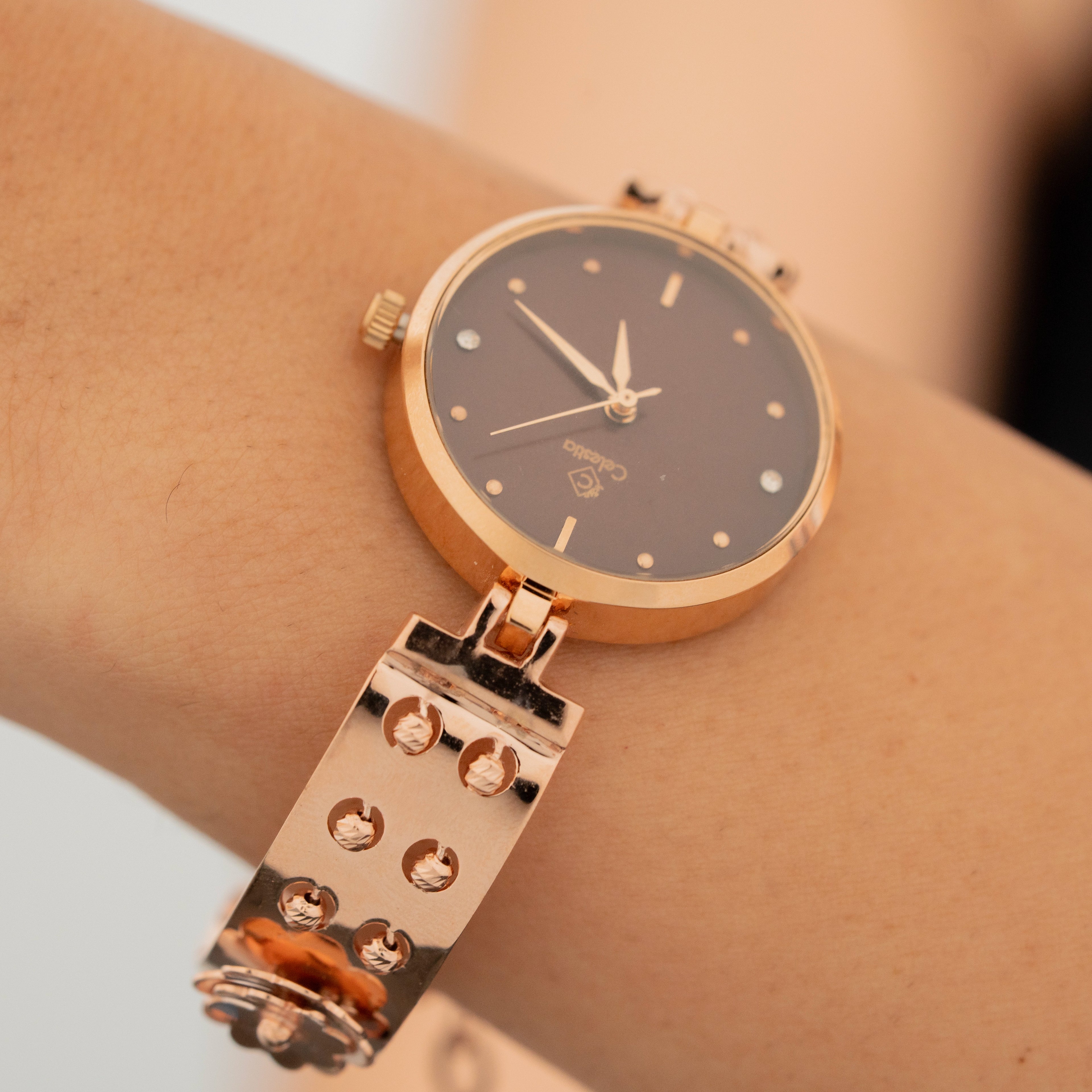 Lokanya Silver Watch