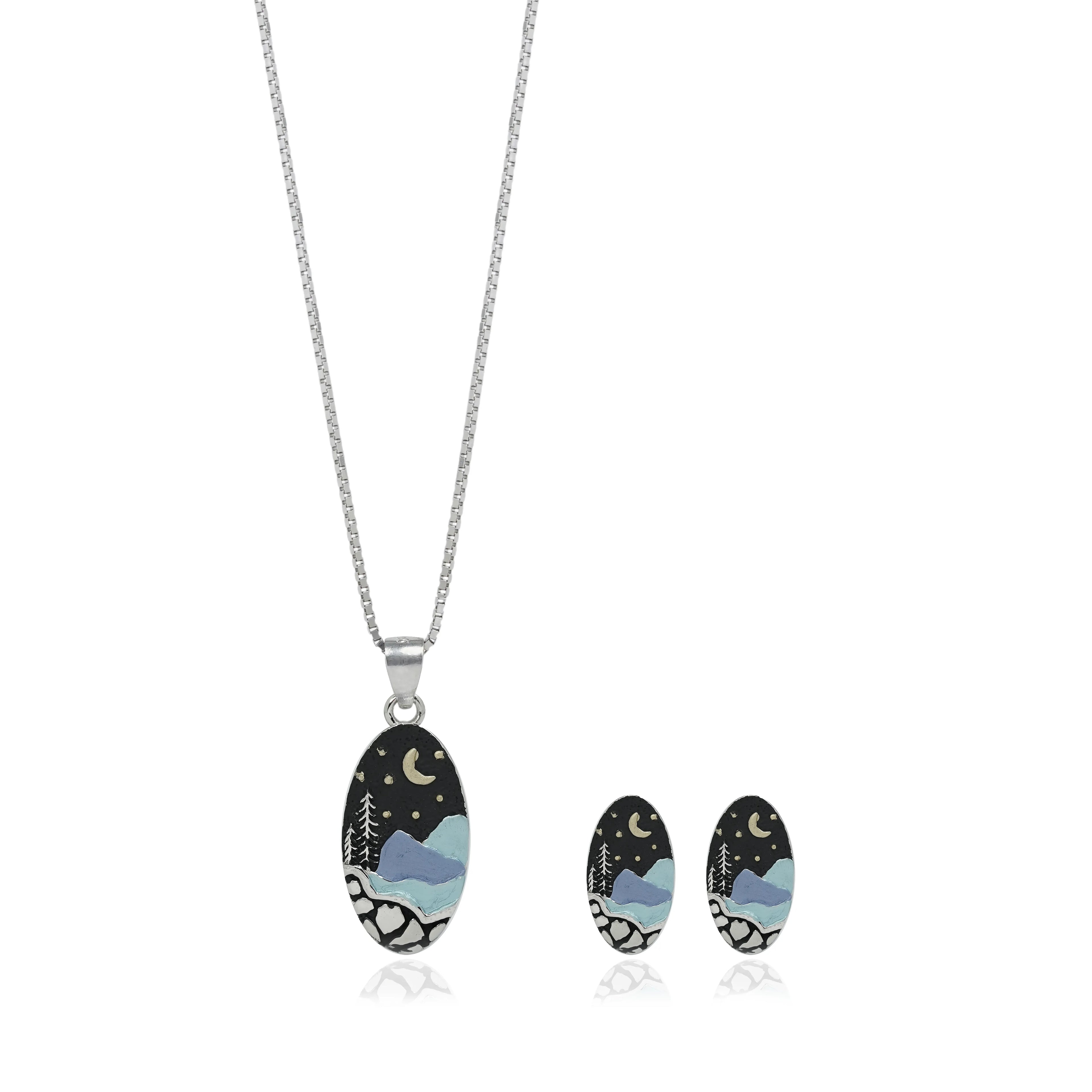 Moonlit Grove Pendant Set
