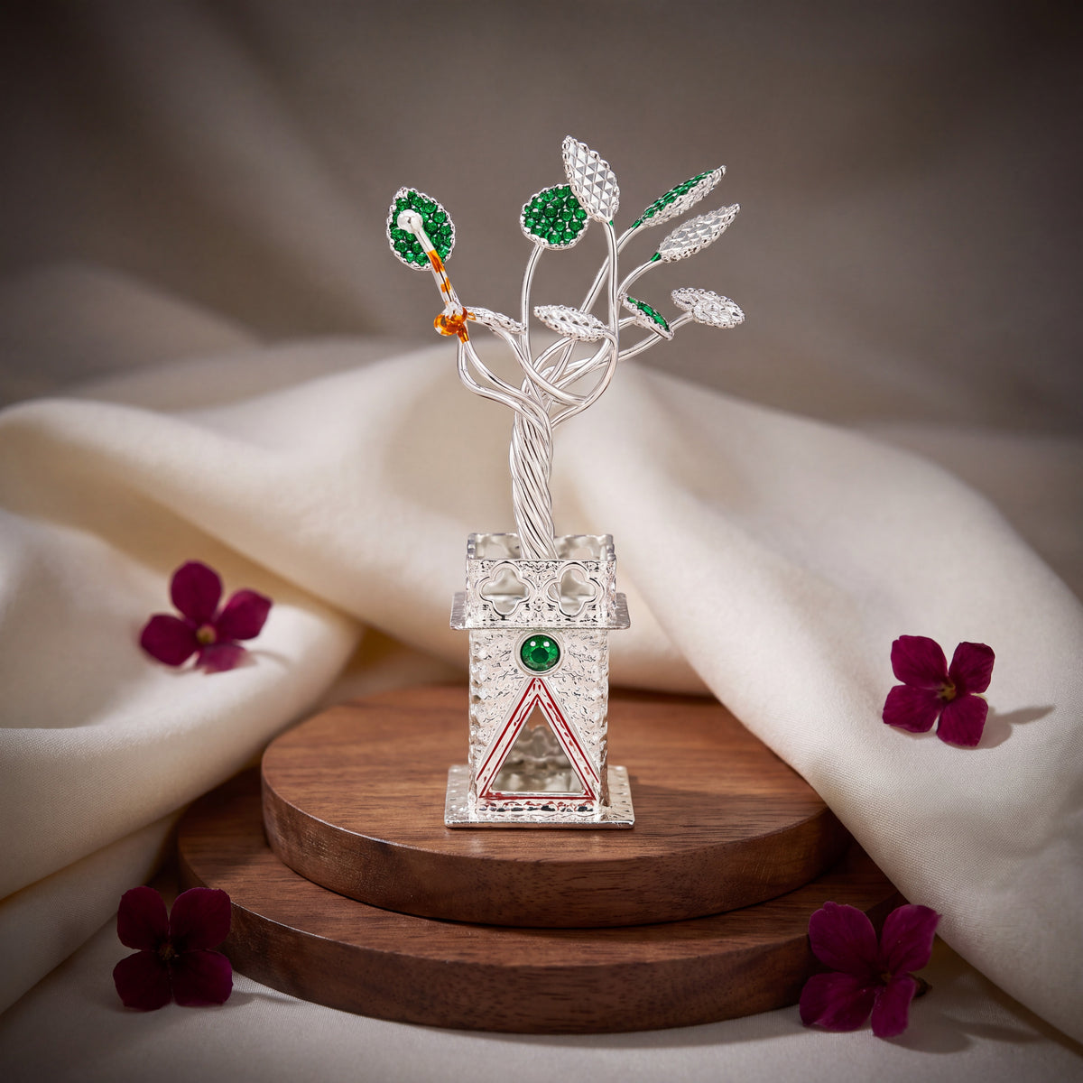 Silver Tulsi Vrindavan
