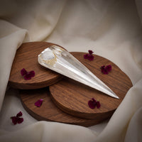 Pure Silver Kewada Paan {Large}