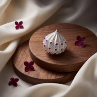 Silver Decorative Modak{Large}