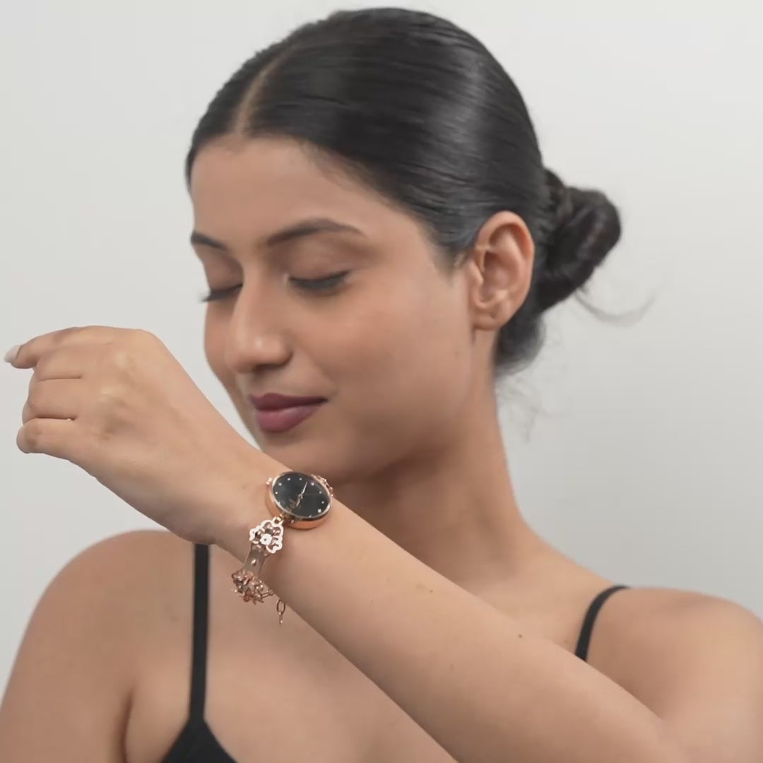 Tarini Silver Watch